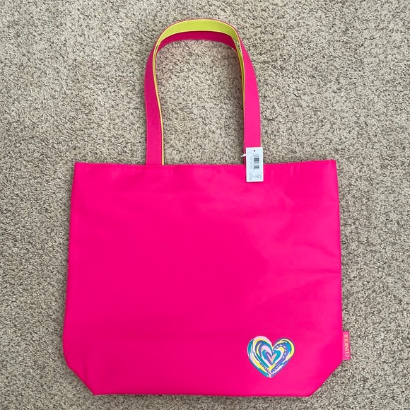 Clinique Handbags - Clinque pink tote bag NWT